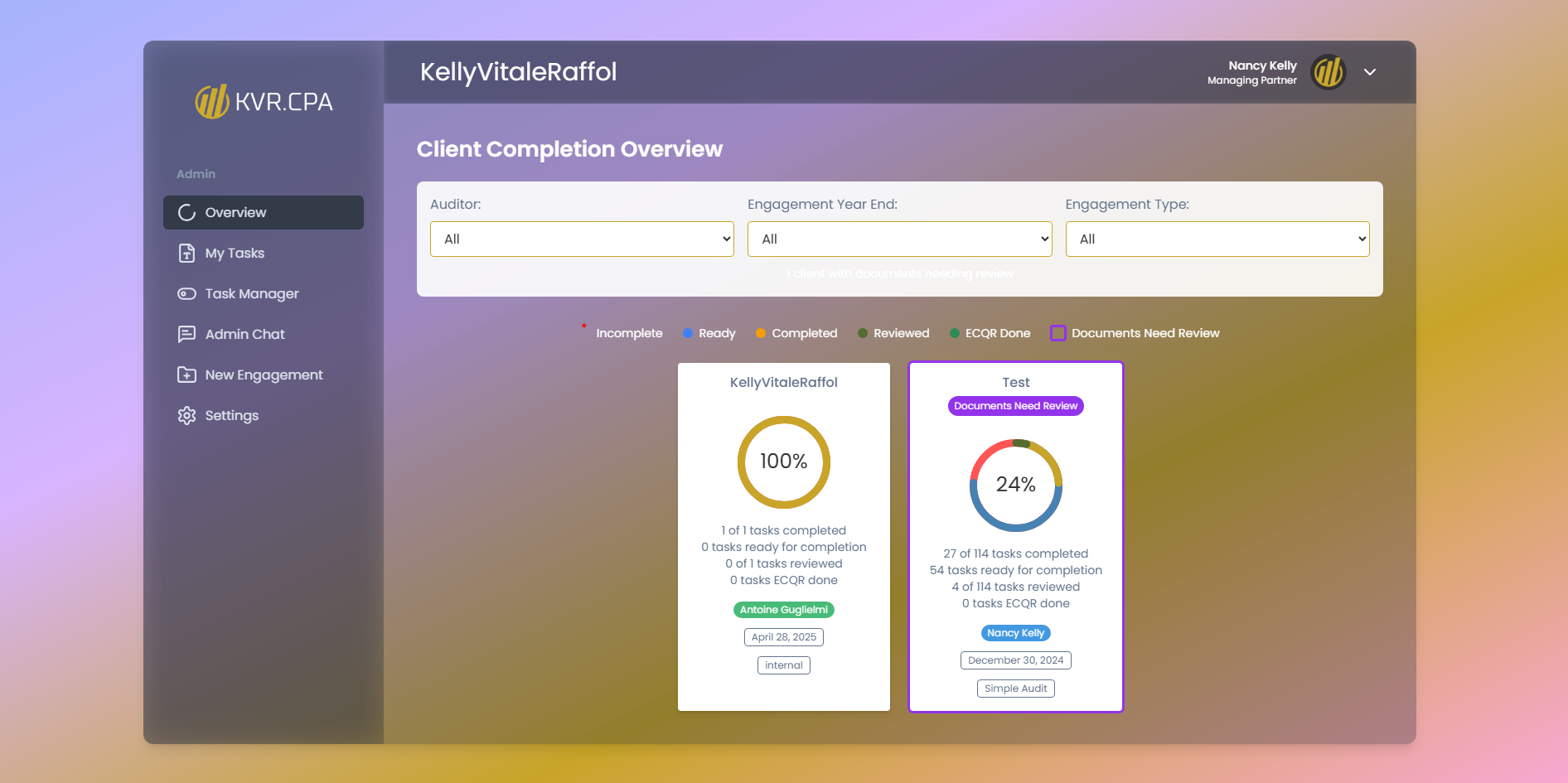 Badger Admin Dashboard